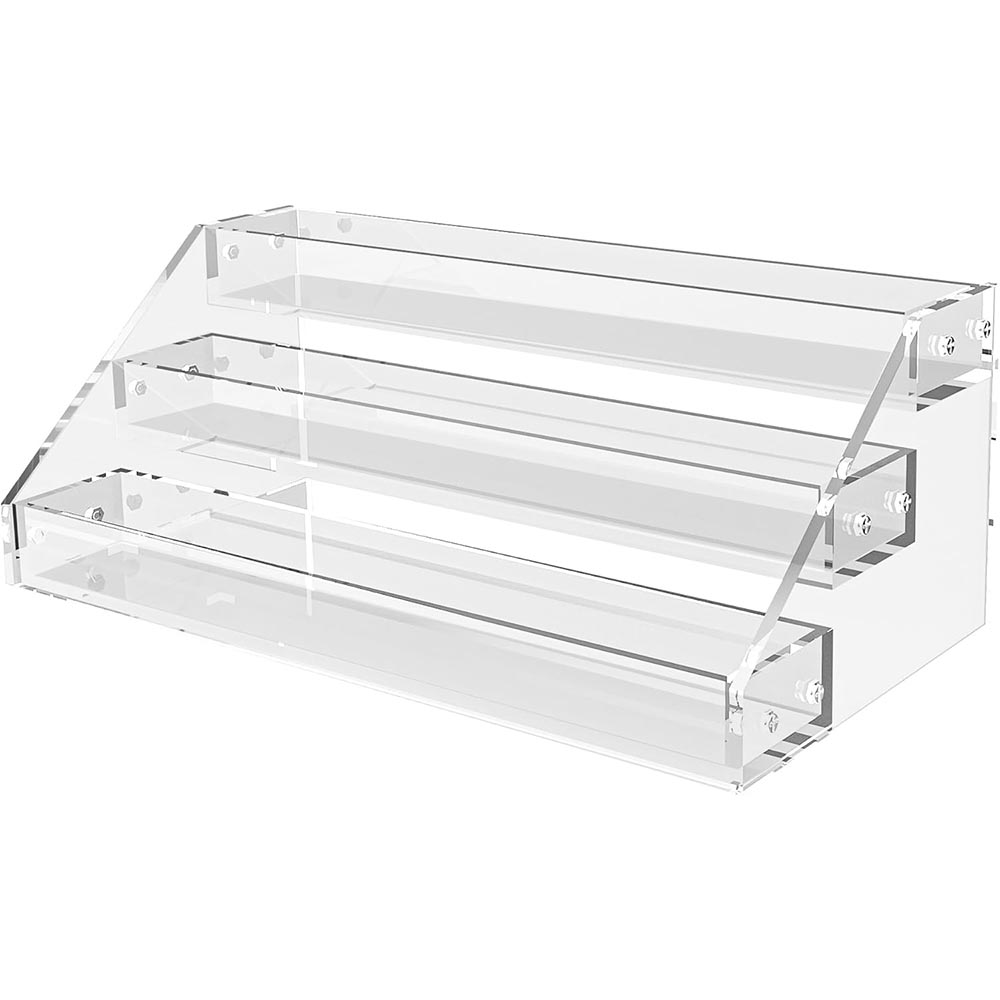 12″ 3-Tier Clear Acrylic Riser & Perfume Organizer Shelf 12″ 3-Tier Clear Acrylic Riser & Perfume Organizer Shelf