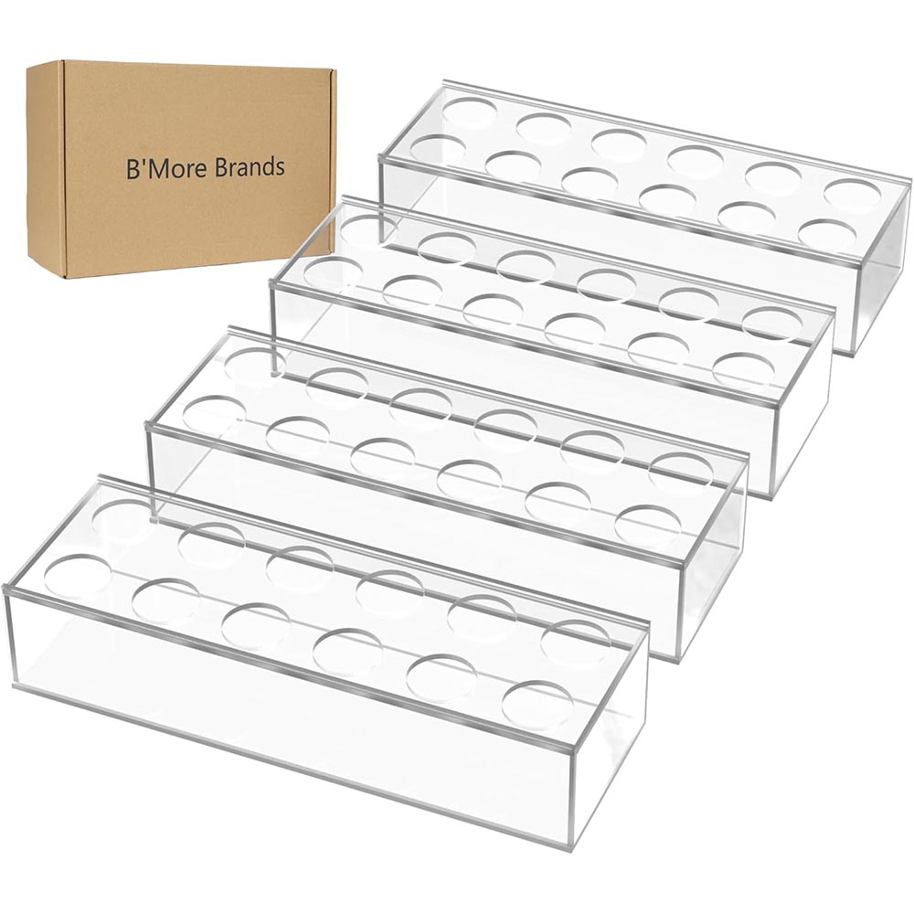 4-Pack 12″ Rectangular Clear Acrylic Flower Vase 4-Pack 12″ Rectangular Clear Acrylic Flower Vase