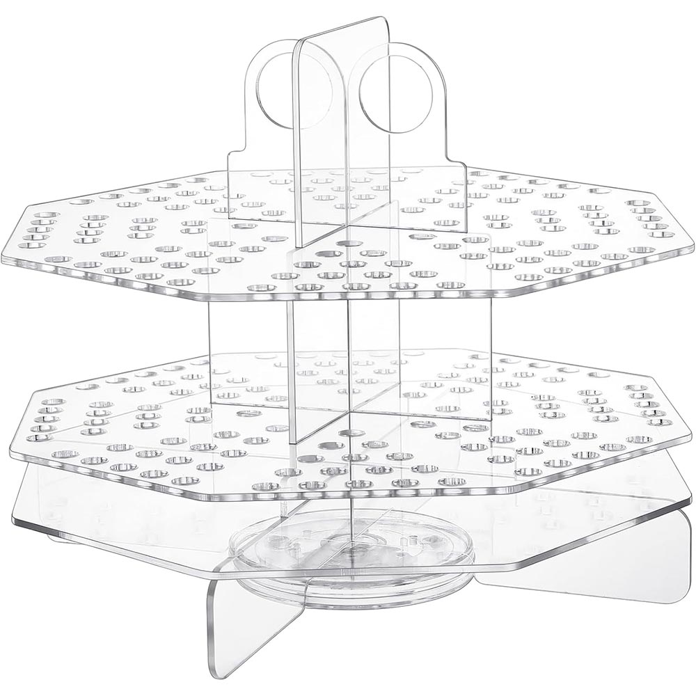 120-Slot Clear Acrylic Pen & Marker Holder 120-Slot Clear Acrylic Pen & Marker Holder