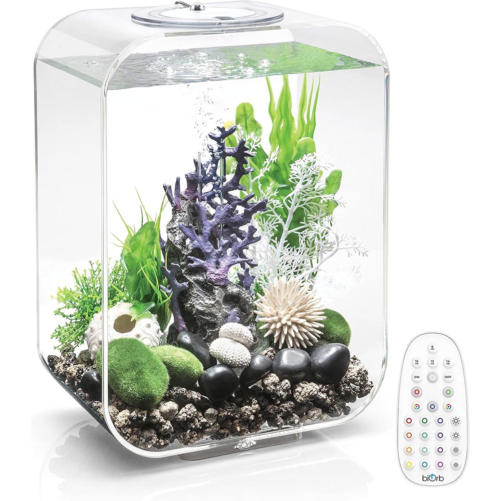 biOrb Life 15 4-Gallon Acrylic Aquarium with MCR Lights biOrb Life 15 4-Gallon Acrylic Aquarium with MCR Lights