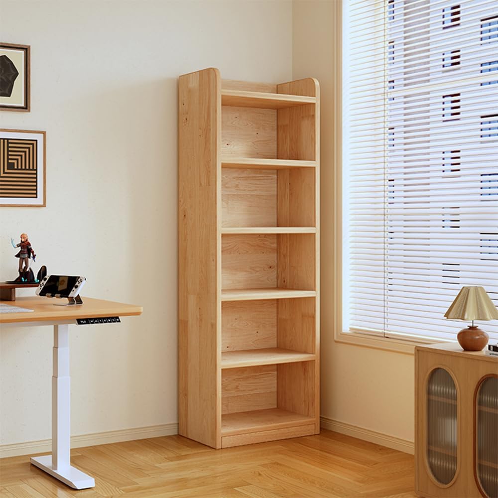 65.5″ Tall Solid Pine Wood Floor Storage Bookshelf 65.5″ Tall Solid Pine Wood Floor Storage Bookshelf