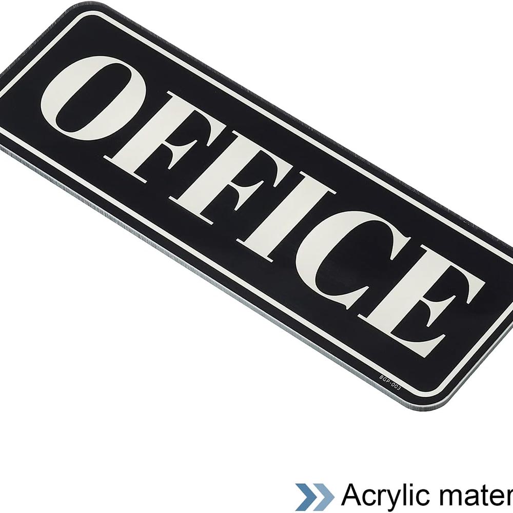 9″x6″ Self-Stick ADA Braille Unisex Restroom Sign