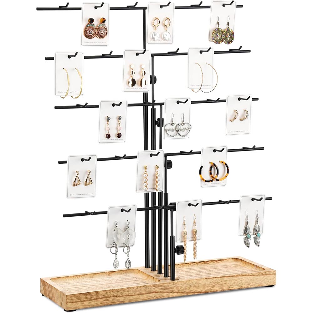 Adjustable Height Earring Display Stand for Vendors Adjustable Height Earring Display Stand for Vendors