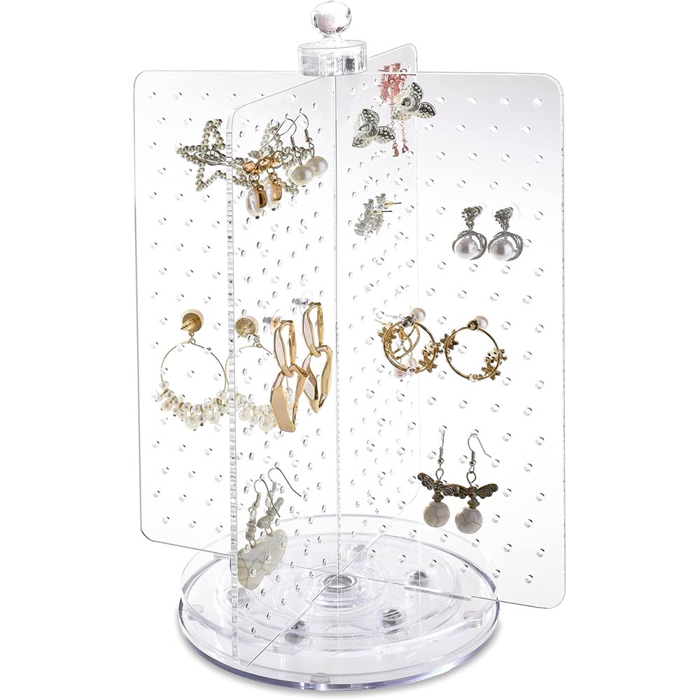 Jewelry Stand Tower for Necklaces, Bracelets & Earrings