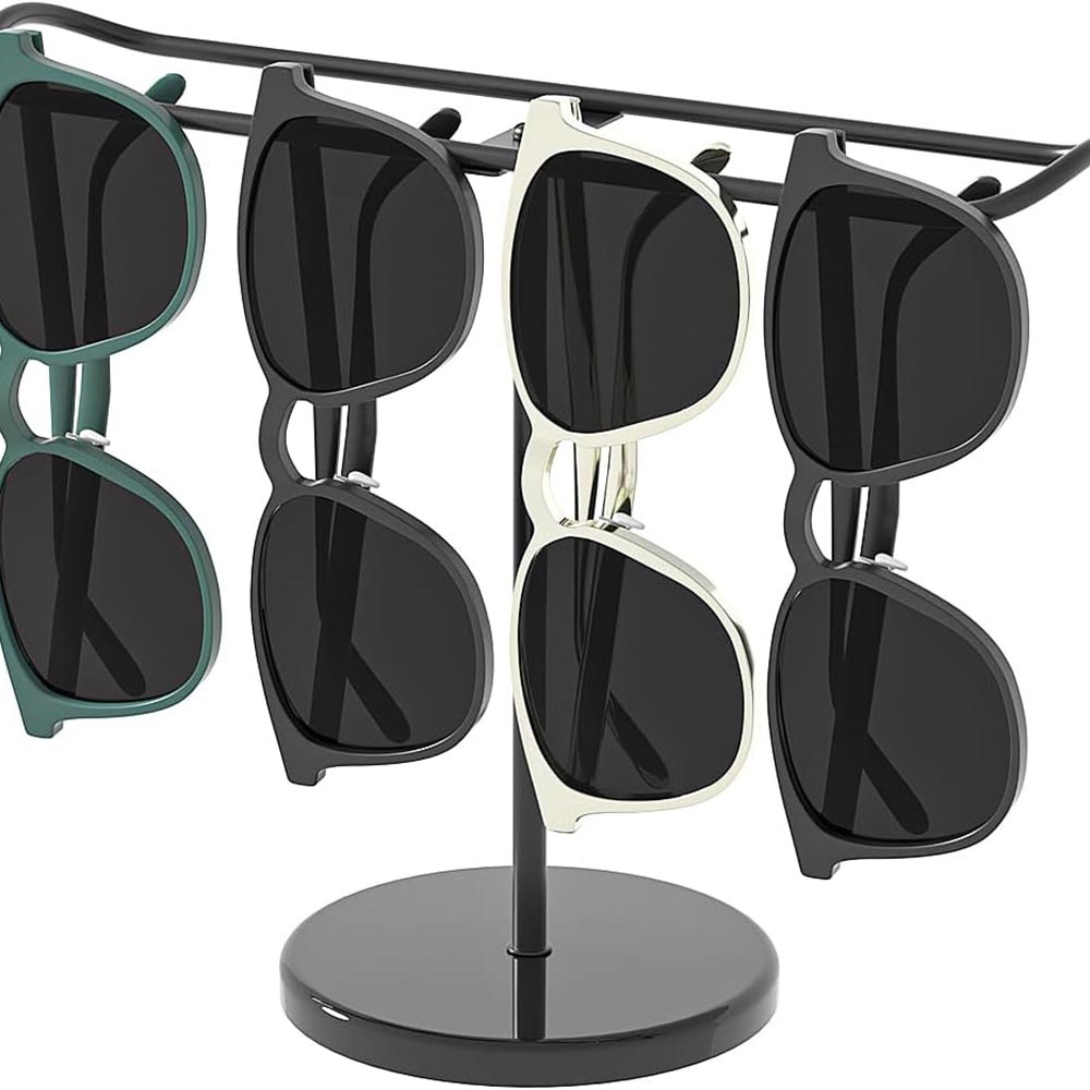 Black Eyeglasses & Sunglasses Organizer Display Stand