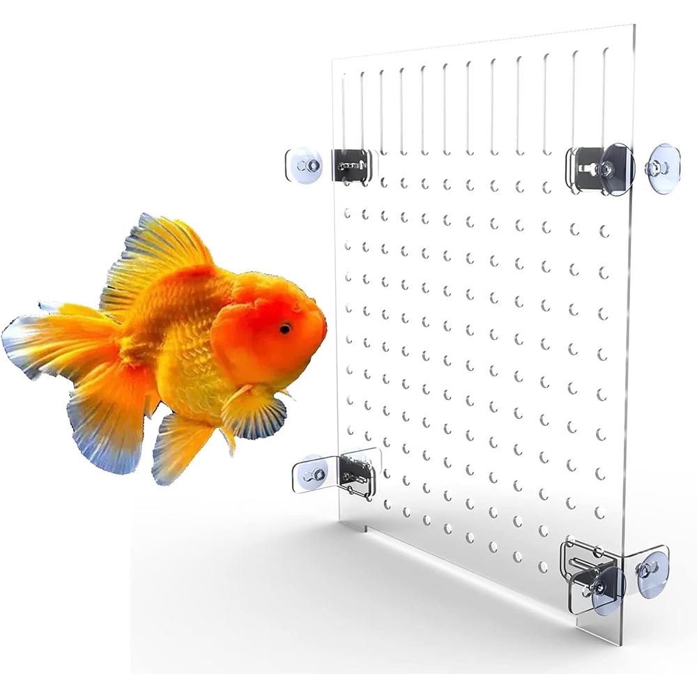 5.9″ x 11.81″ Clear Acrylic Aquarium Fish Tank Divider Kit 5.9″ x 11.81″ Clear Acrylic Aquarium Fish Tank Divider Kit