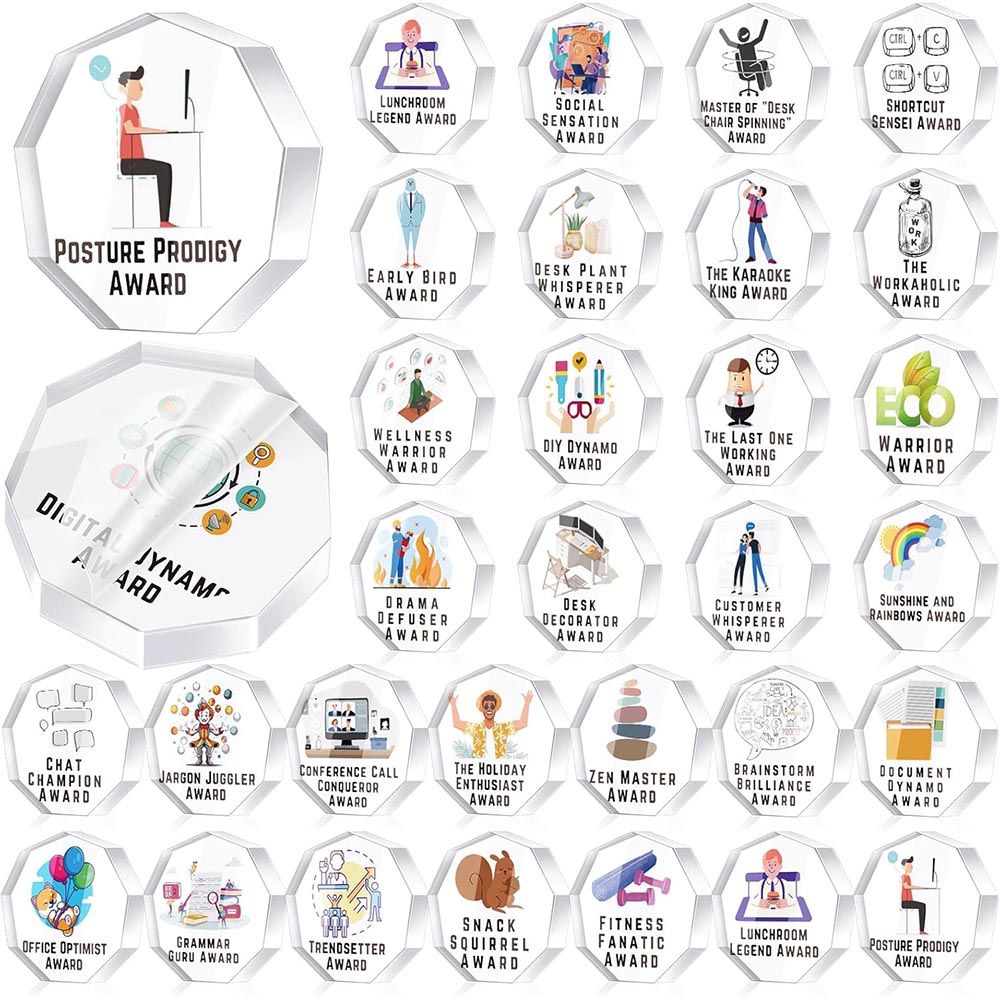 30-Pack Funny Appreciation Awards Gifts for Employees 30-Pack Funny Appreciation Awards Gifts for Employees