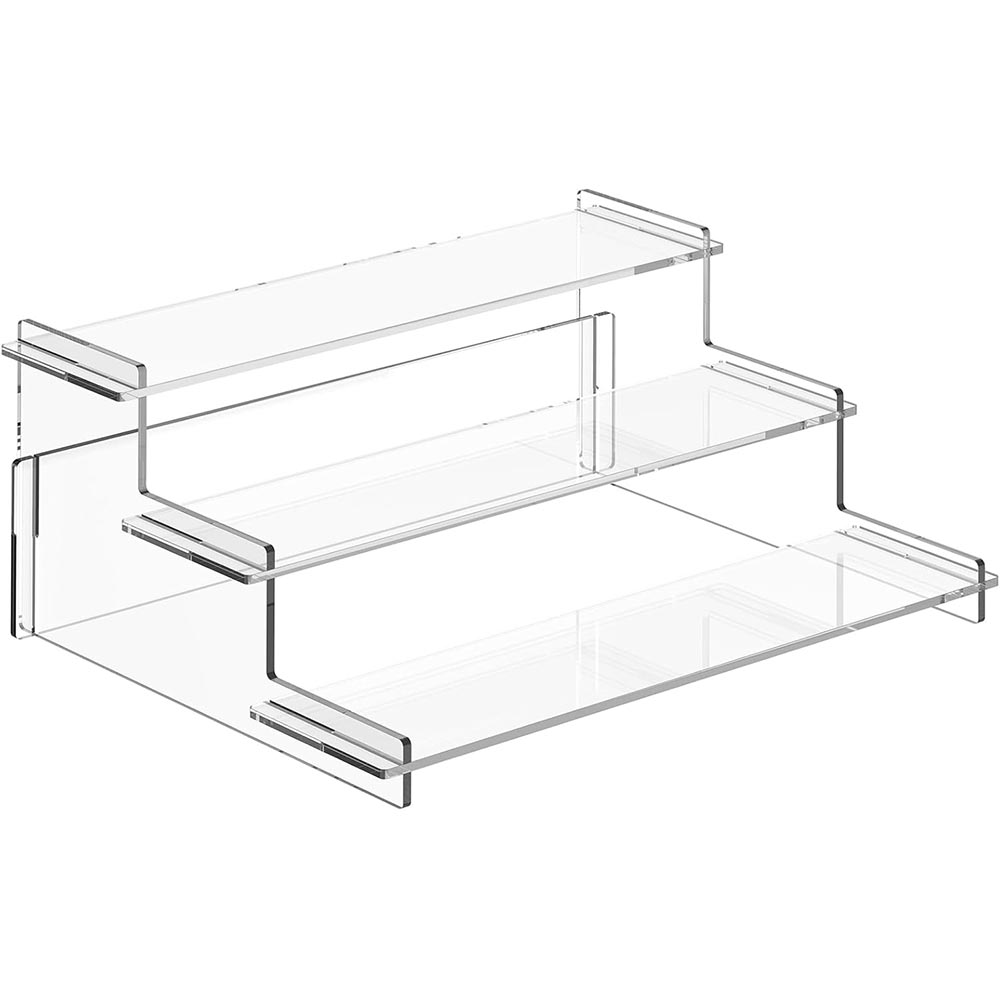 3-Tier Clear Acrylic Cupcake & Perfume Riser Display Stand