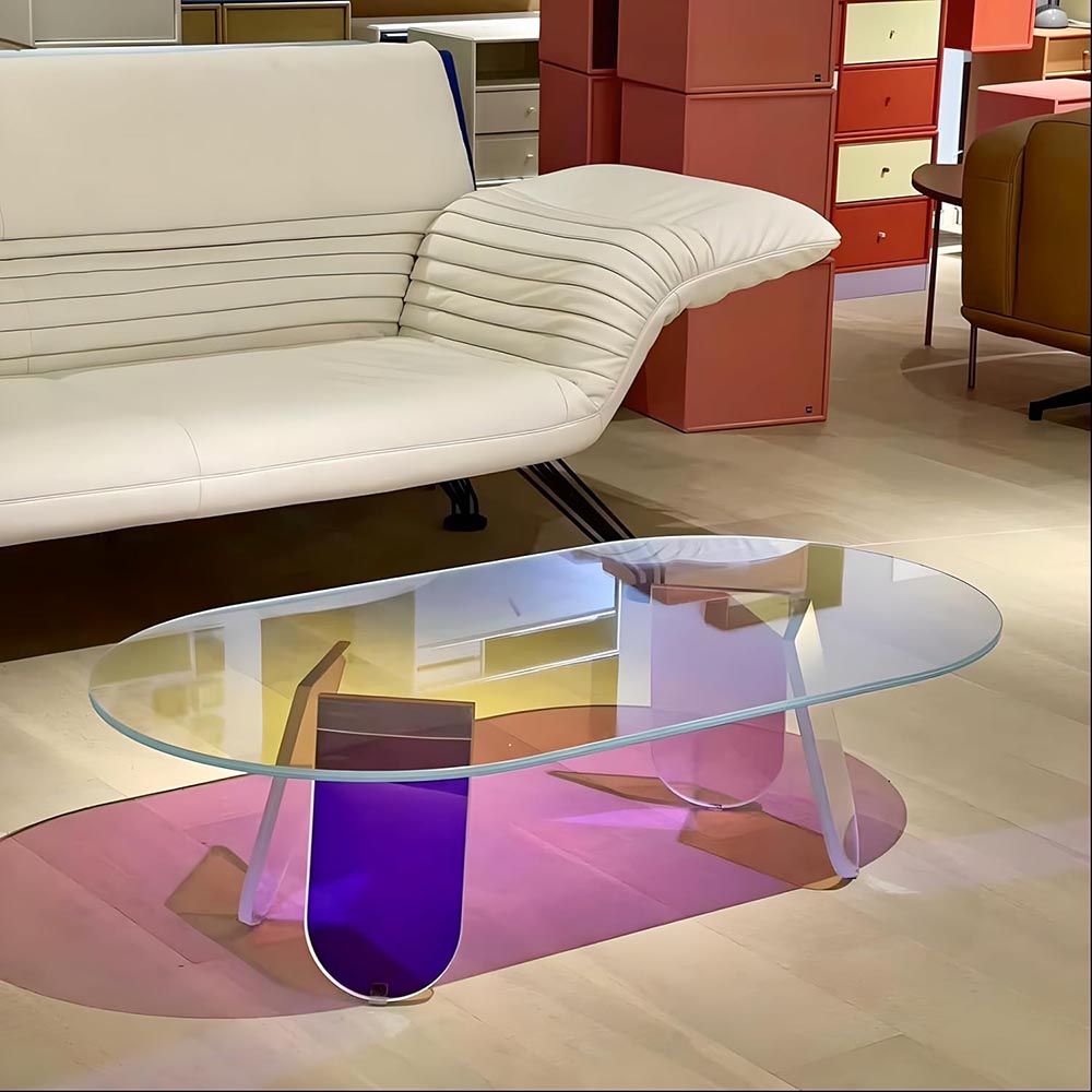 Clear Modern Small Acrylic Coffee Table Clear Modern Small Acrylic Coffee Table
