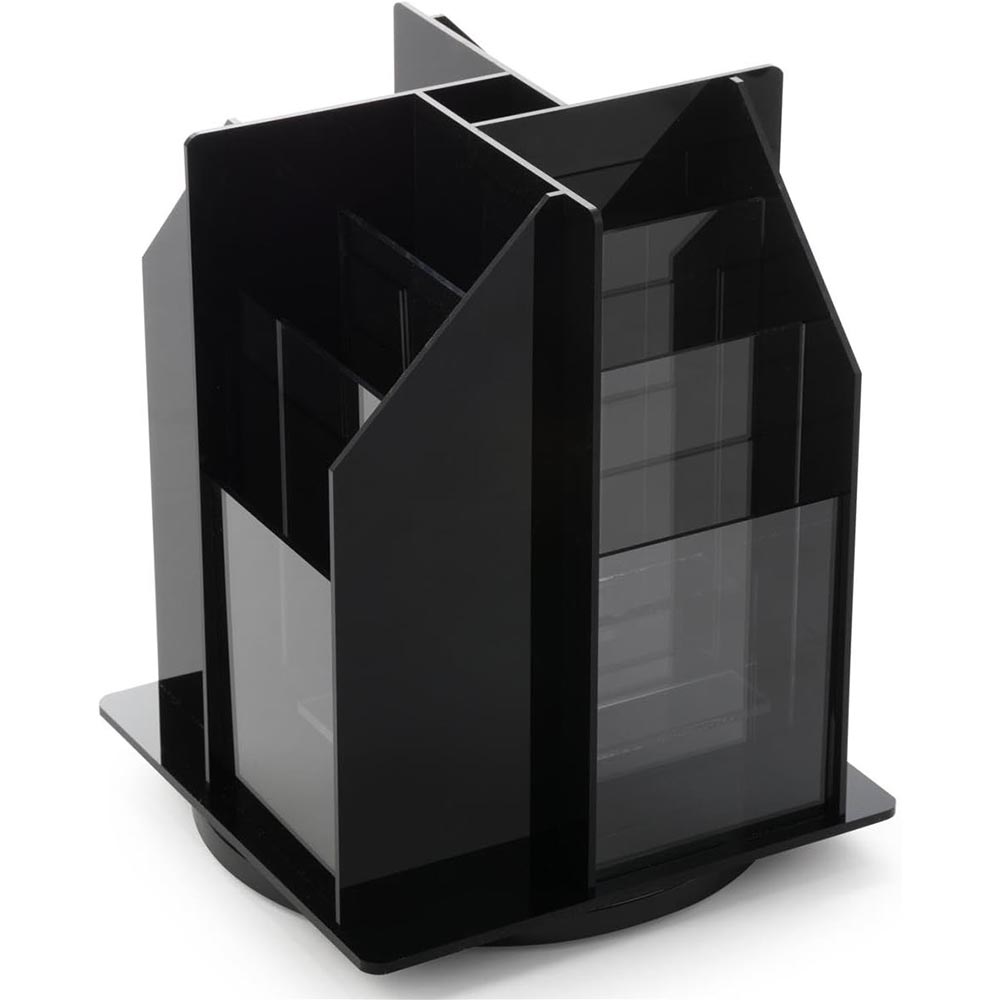 12-Pocket 360° Spinning Tabletop Brochure Holder